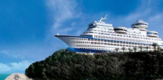 Hotel Unik Berbentuk Kapal Pesiar, Dibangun di Atas Tebing