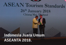 Juara Umum di ASEANTA 2018, Parawisata Indonesia Semakin Berjaya