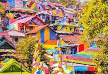 Kemilau Kampung Pelangi yang Jadi Pusat Perhatian Dunia