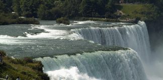 Air Terjun Niagara Pernah Berhenti Mengalir