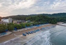 Cara Unik Horison Palma Nikmati Bersihnya Pantai Pangandaran
