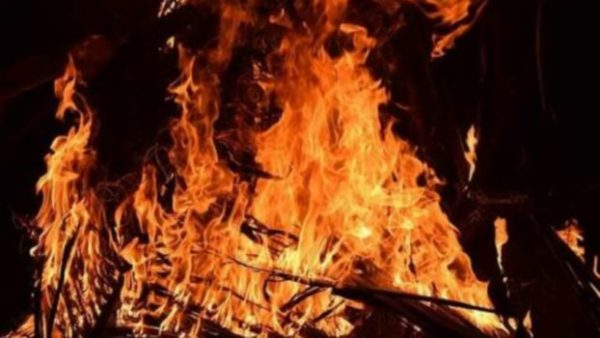 kebakaran di pangandaran