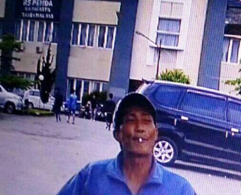 wajah maling motor di rsud rancamaya singaparna